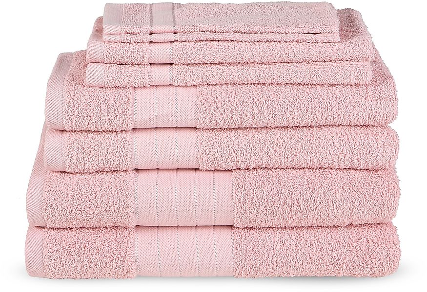 good morning Handtuch Set Uni, Frottee günstig online kaufen