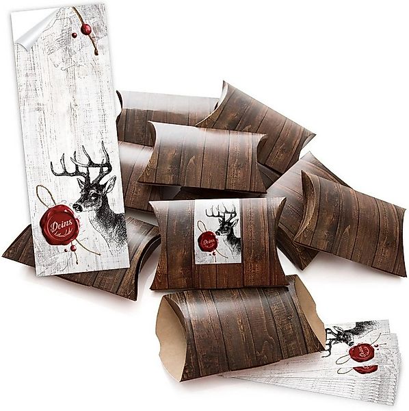 Logbuch-Verlag Dekofigur 10 kleine Geschenkschachteln Geschenk-Boxen Karton günstig online kaufen