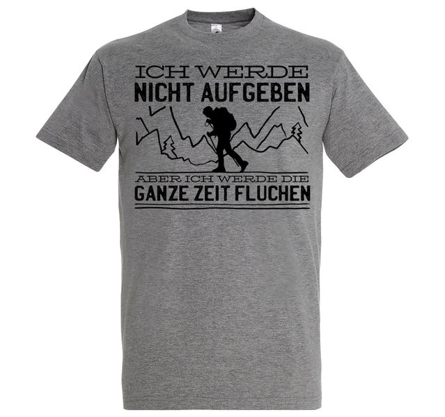 Youth Designz T-Shirt Nicht Aufgeben Wandern günstig online kaufen