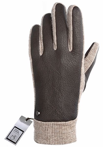 PEARLWOOD Strickhandschuhe "NICK", (1 Paar), weiches Innenfutter aus Fleece günstig online kaufen