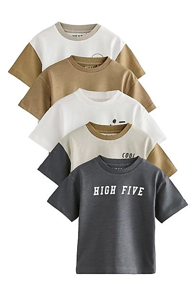 Next T-Shirt Transport Kurzarm-T-Shirt aus Baumwolle, günstig online kaufen