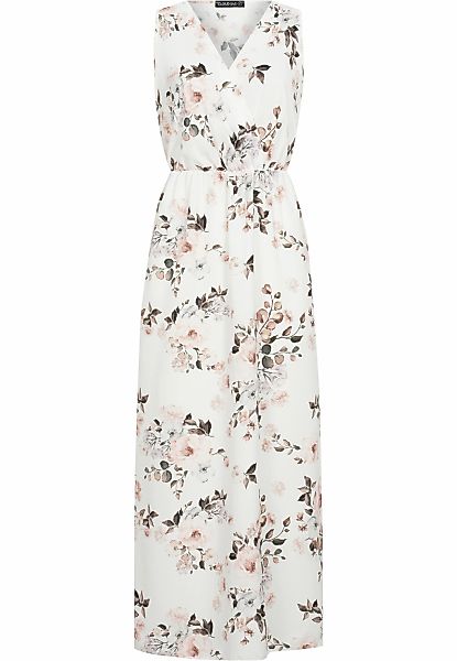 CLOUD 5IVE Shirtkleid "CLOUD 5IVE Maxi Kleid in Wickeloptik mit Blumen All günstig online kaufen