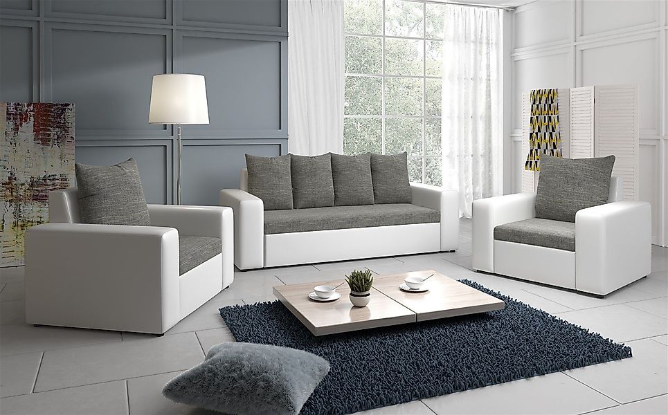 Fun Möbel Sofa Sofa-Set NINA 3-1-1 günstig online kaufen