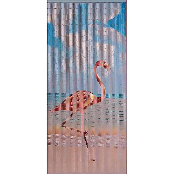 Dekorationsvorhang Flamingo 90 cm x 200 cm günstig online kaufen