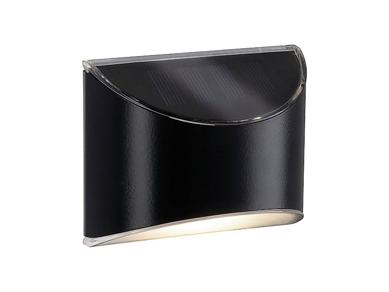 Paulmann Wandleuchte Paulmann LED Solar-Wegeleuchte Elliot anthrazit, Inkl. günstig online kaufen