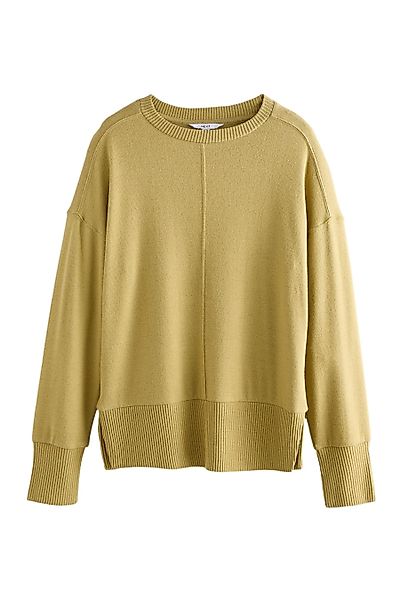 Next Rundhalspullover Weicher Rundhalspullover mit Nahtdetail günstig online kaufen