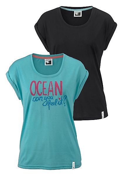Ocean Sportswear T-Shirt, (Packung, 2er-Pack), in Viskose-Qualität günstig online kaufen
