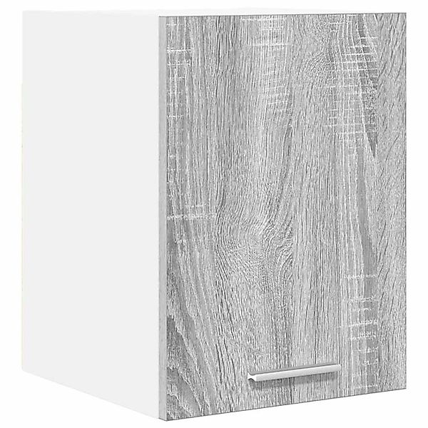 vidaXL Hängeschrank mit Tür Riga Grau Sonoma und Weiß 30 x 31 x 40 cm 88412 günstig online kaufen