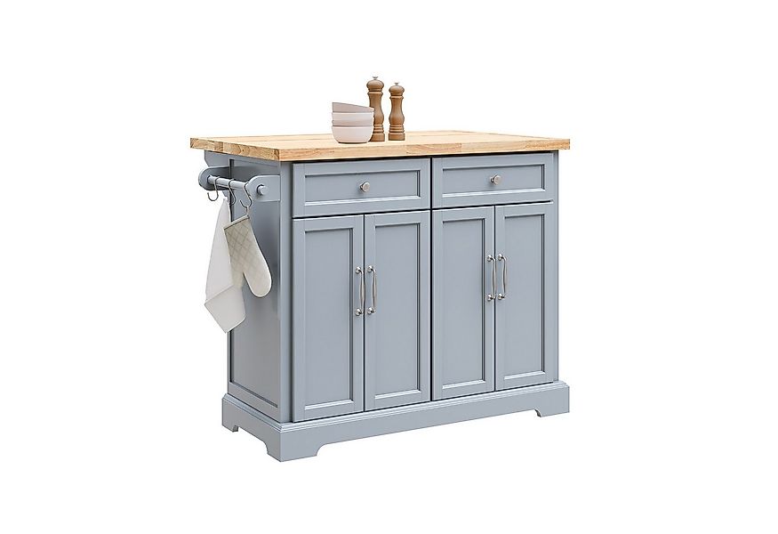 SoBuy Küchenwagen FKW71, Küchenwagen auf Rollen Rollwagen Barwagen für Küch günstig online kaufen