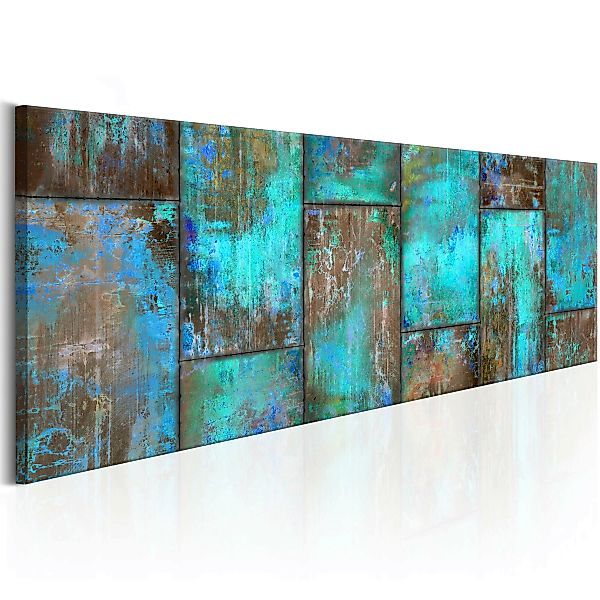 Wandbild - Metal Mosaic: Blue günstig online kaufen