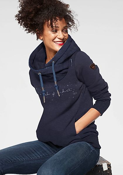 Ragwear Sweater "GRIPY BUTTON O STARDUST", mit Statement-Front-Print "We ar günstig online kaufen