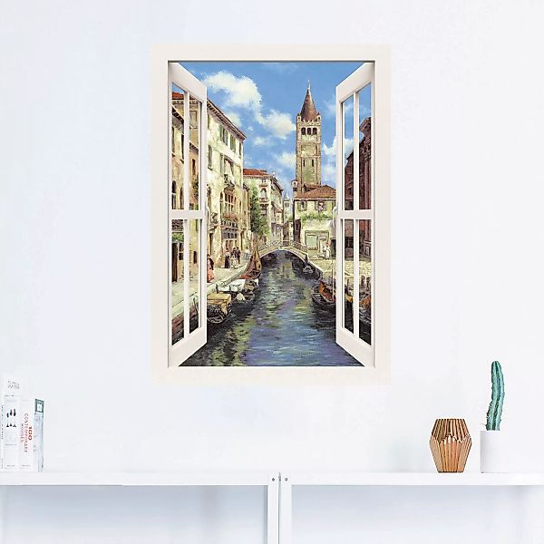 Artland Wandbild "Venedig", Venedig, (1 St.), als Leinwandbild, Wandaufkleb günstig online kaufen