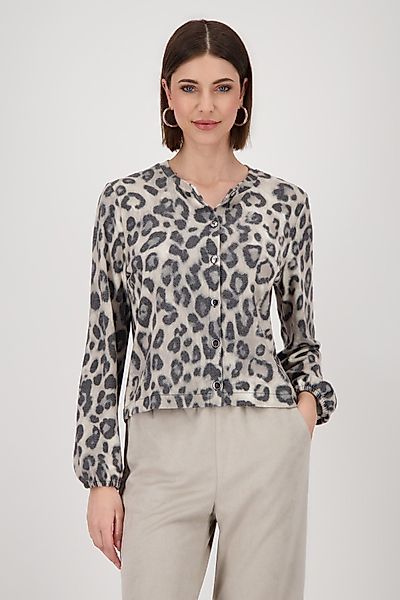 Monari Strickjacke Jacke Jacke Leo Allover günstig online kaufen