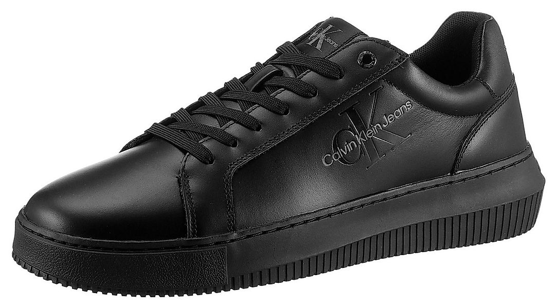 Calvin Klein Jeans CHUNKY CUPSOLE MONO LTH Sneaker mit seitlichem Logoschri günstig online kaufen