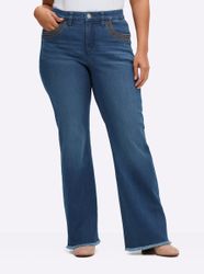 Sheego Bequeme Jeans Bootcut-Jeans günstig online kaufen