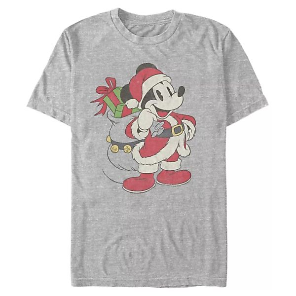 Disney - Micky Maus - Micky Maus Just Santa Mickey - Männer T-Shirt günstig online kaufen