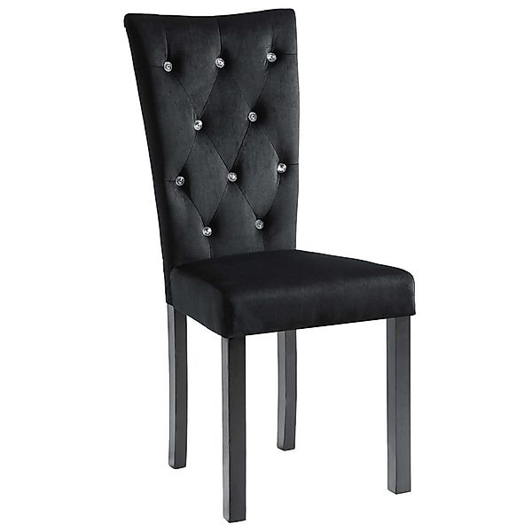 vidaXL Esszimmerstuhl Esszimmerstühle 6 Stk. Schwarz günstig online kaufen
