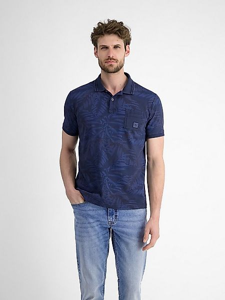 LERROS Poloshirt Herren Poloshirt, floral bedruckt günstig online kaufen