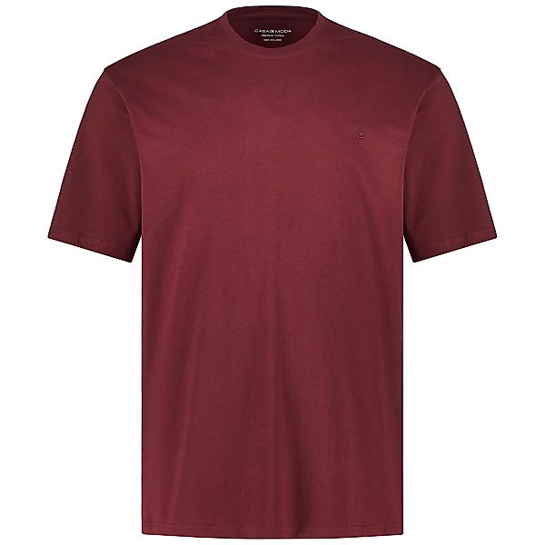 CASA MODA T-Shirt aus Baumwolle Farbe rot Größe: 6XL günstig online kaufen