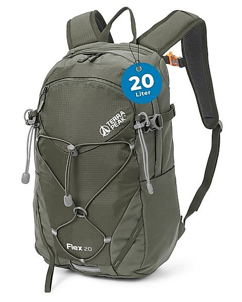 Terra Peak Wanderrucksack Flex 20, 20L klein mit YKK Reißverschluss Trekkin günstig online kaufen