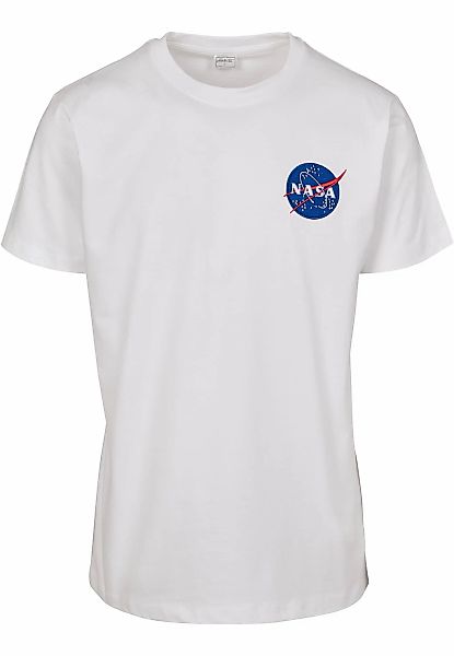 MisterTee T-Shirt "MisterTee Herren NASA Logo Embroidery Tee", (1 tlg.) günstig online kaufen