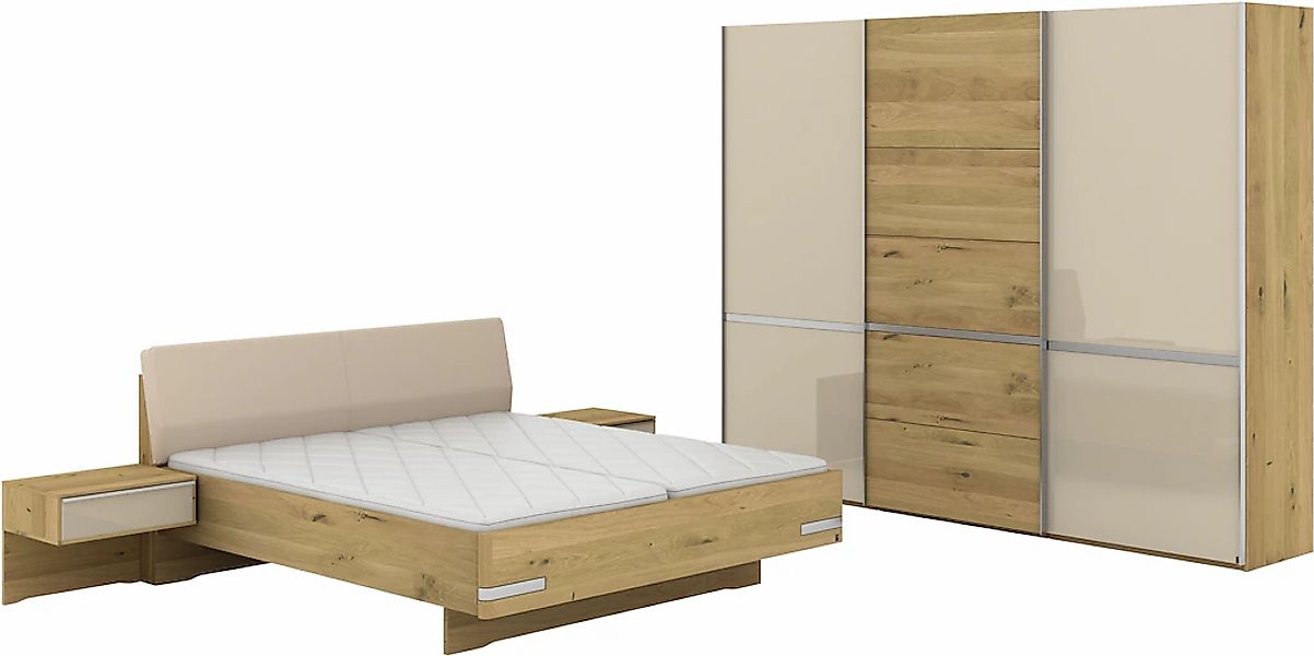Musterring Schlafzimmer-Set "Savona, Kleiderschrank, Bett & Nachtkommoden, günstig online kaufen
