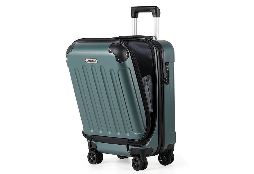 TAN.TOMI Hartschalen-Trolley Laptopfach vorne Koffer Handgepäck Hartschalen günstig online kaufen