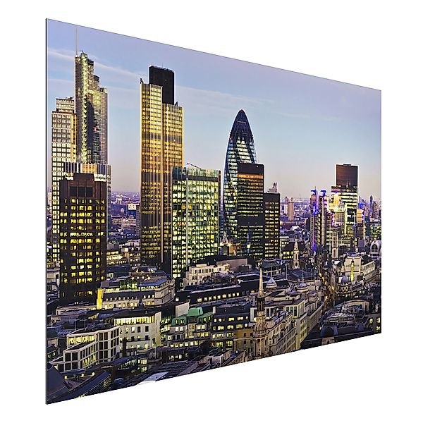 Alu-Dibond Bild - Querformat 3:2 London City günstig online kaufen