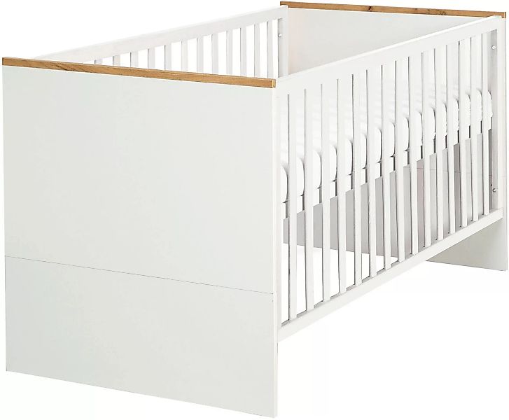 roba® Babyzimmer-Komplettset »Finn«, (Set, 3 St., Kinderbett, Schrank, Wick günstig online kaufen