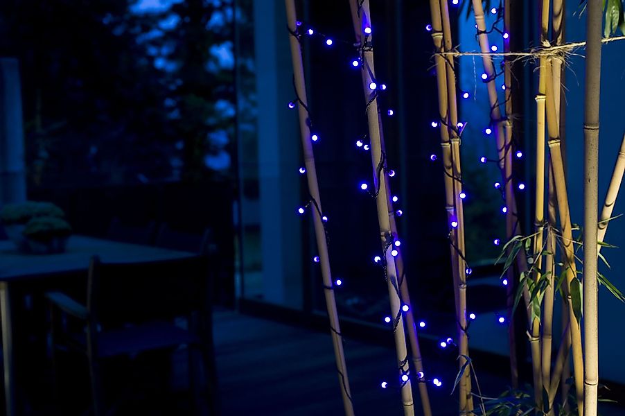 KONSTSMIDE LED-Lichterkette Weihnachtsdeko aussen, 80-flammig, LED günstig online kaufen