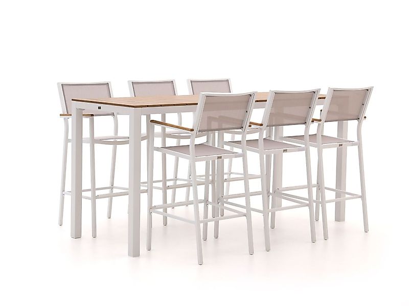 Bellagio Roma/Fidenza 220 cm Gartenbar-Set 7-teilig günstig online kaufen