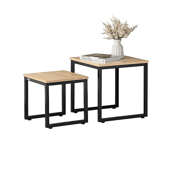 SoBuy Satztisch FBT42/FBT35, 2er Set Couchtisch günstig online kaufen