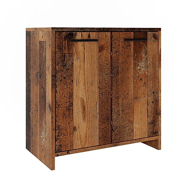 Vicco Waschbeckenunterschrank Kiko Eiche Rustikal 58 x 60 cm günstig online kaufen