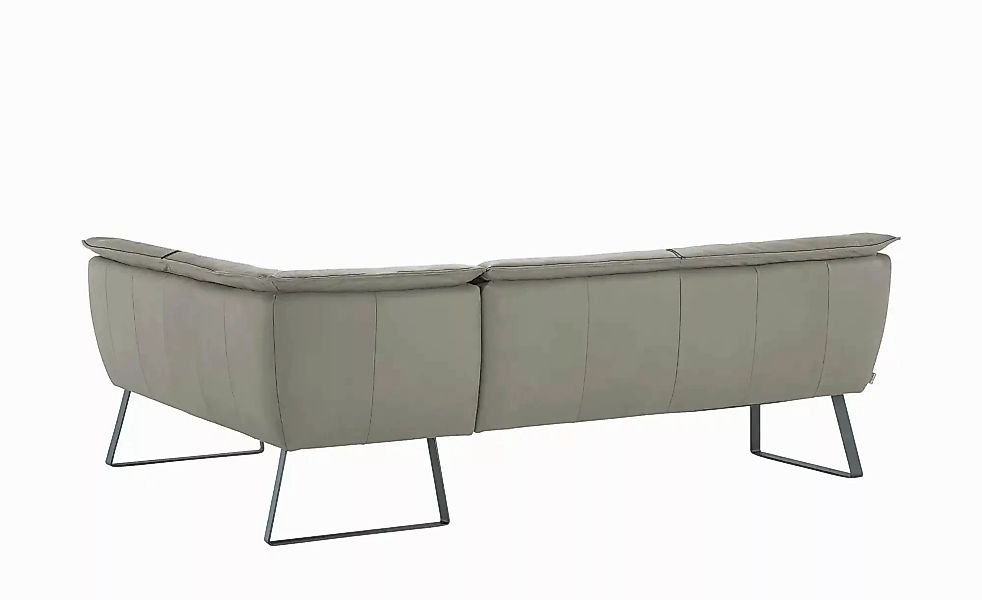KOINOR Eckbank  Leder Alino ¦ grau ¦ Maße (cm): H: 89 Bänke > Eckbänke - Hö günstig online kaufen