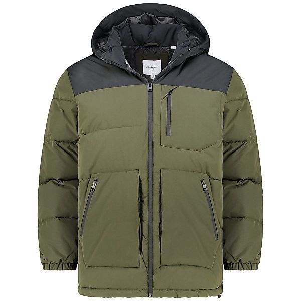 Jack&Jones Wattierte Jacke, wasserabweisend Farbe oliv Größe: 3XL günstig online kaufen