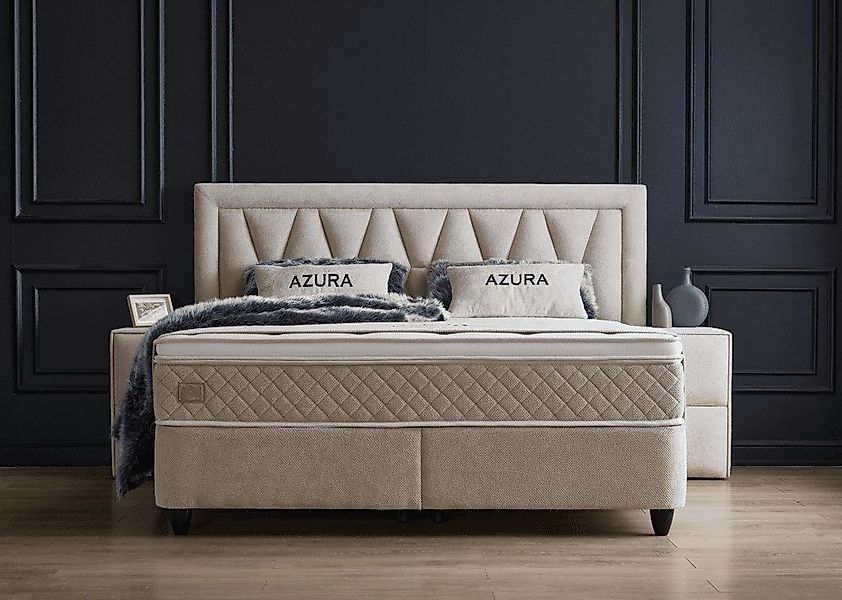 abc bedding Boxspringbett Komfortbett AZURA in günstig online kaufen