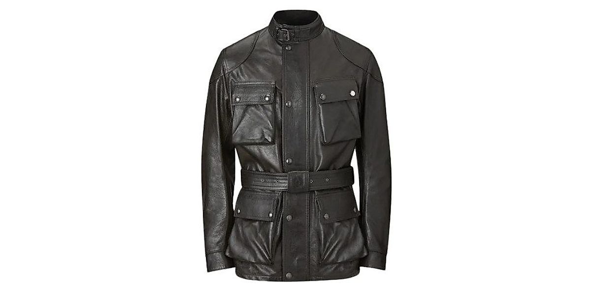 Belstaff Motorradjacke Trialmaster Motorrad Lederjacke protektoren günstig online kaufen