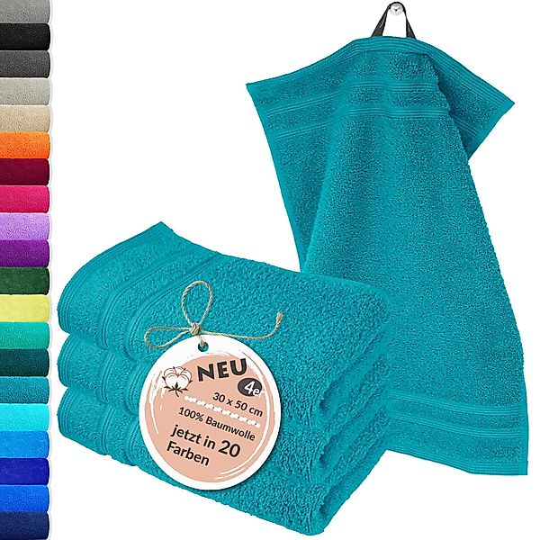 Lashuma Gästehandtücher London, Frottee (Spar-Set, 4-St), günstig online kaufen