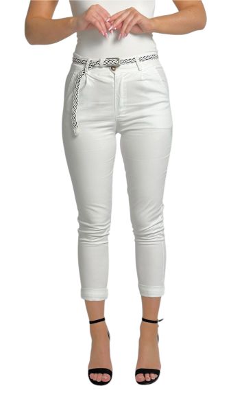 Mississhop Chinohose Damen Hose Baumwolle Hose günstig online kaufen