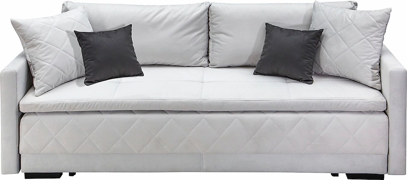 INOSIGN Schlafsofa "Potsdam", mit Boxspringaufbau, Bettfunktion & Bettkaste günstig online kaufen