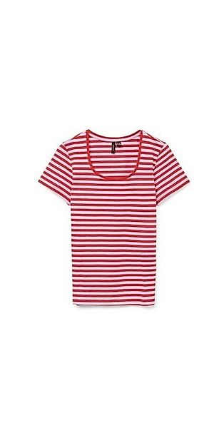 Vero Moda Kurzarmshirt VMLOTTE SS TOP BOX JRS GA günstig online kaufen