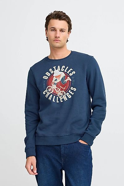 Blend Rundhalspullover "BHSweatshirt", Lässiger Sweatpullover mit Print günstig online kaufen