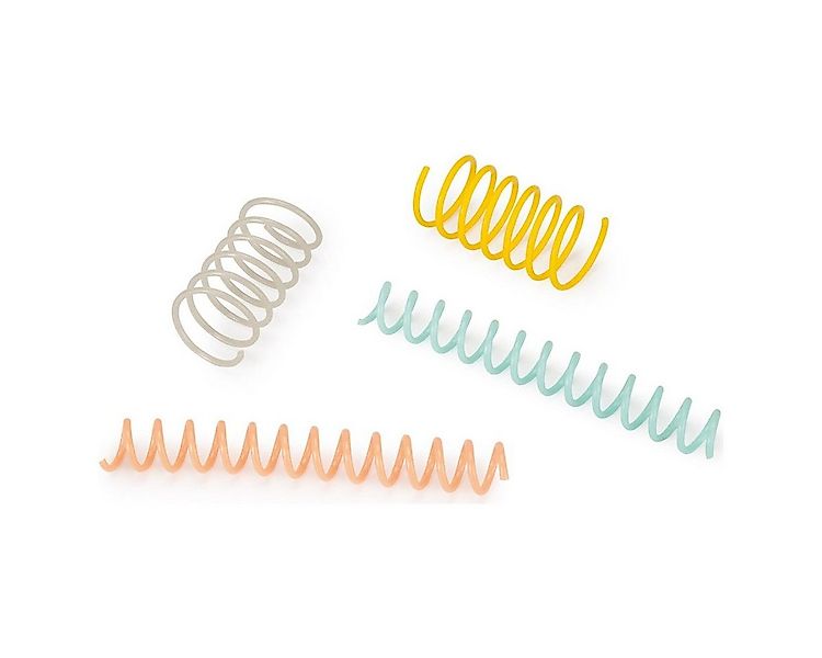 Beeztees Tier-Beschäftigungsspielzeug Kitten Spielzeug Spirale - 4 Stück günstig online kaufen