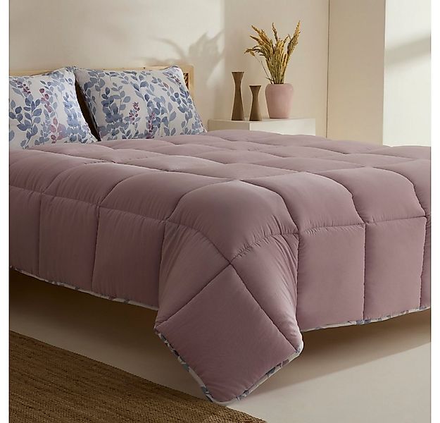 Karaca Bettwäsche Leaf Multicolor Doppelbett Komforter Bettdecken Set 200x2 günstig online kaufen