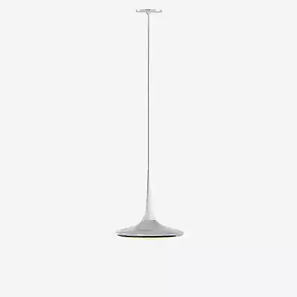 Grau Falling Leaf Einbaupendelleuchte LED, chrom/weiß - 600 cm günstig online kaufen