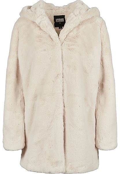 URBAN CLASSICS Parka "Urban Classics Damen Ladies Hooded Teddy Coat" 1 Stk. günstig online kaufen