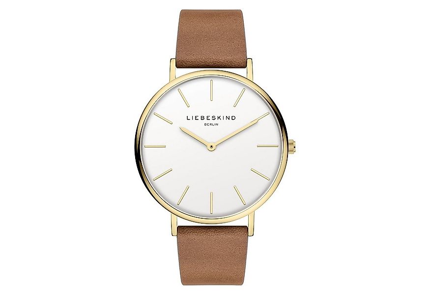 Liebeskind Berlin Quarzuhr The Simple Minimalist Echtleder günstig online kaufen