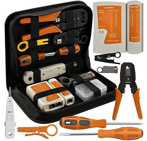 BIGSTREN Strommessgerät Kabeltester Netzwerk-Kit, Spar-Set, Toolkits, Kompl günstig online kaufen