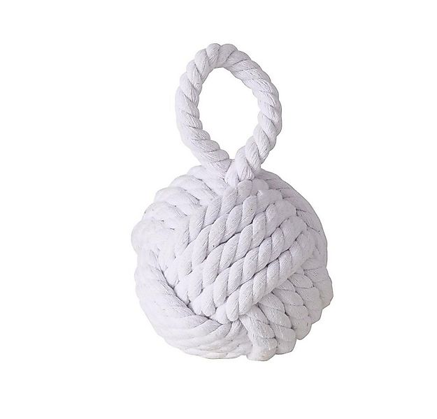 BOLTZE Türstopper Knoto, aus Jute, Weiß, 23 x 15 cm günstig online kaufen