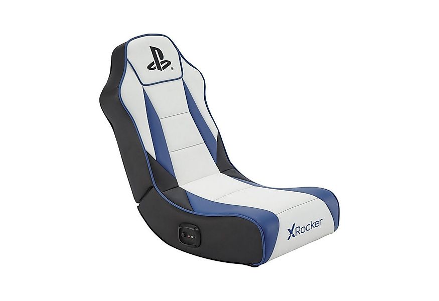 X Rocker Gaming-Stuhl Sony Playstation® Geist 2.0 Floor Rocker - weiß/bl günstig online kaufen